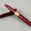 Pilot Vintage  55 NOS fountain pen burgundy -  Pilot steel M nib - Image 3
