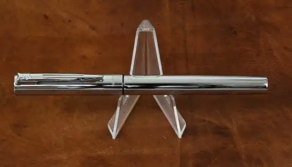 Waterman graduate chrome barrel fountain pen with Steel M nib  - Brand new unused - Image 5