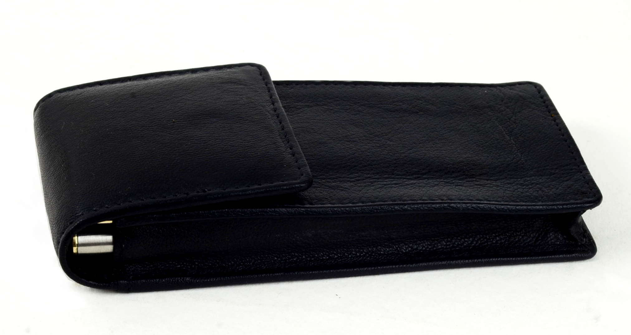 buy genuine leather pen pouch case for 4 pens in India with FREE shipping