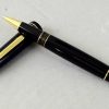 Vintage Montblanc Meisterstück LeGrand PIX rollerball pen Gold trim - Image 4