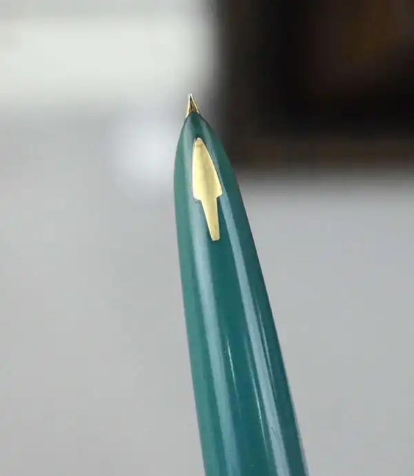 Vintage Parker 61  fountain pen 12K gold filled rainbow cap 14K Gold nib - Image 8