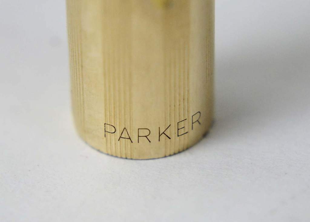 Buy parker 61 gold filled barrel fountain pen aero filler 14CT gold nib ...