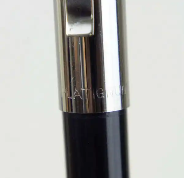 vintage platignum  calligraphy  fountain pen with italic M  Nib - Image 6