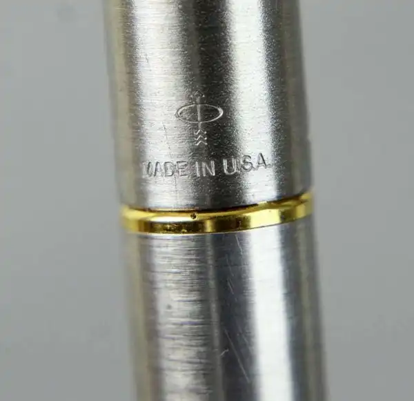 Vintage  parker 45 flighter fountain pen 14Karat solid gold F nib -USA made - Image 2