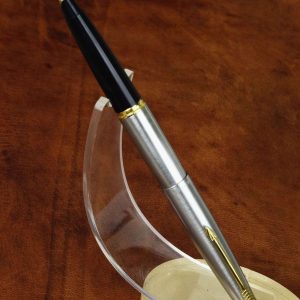 vintage-parker-45-flighter–steel-barrel-fountain-pen-14K-soild-gold-M-nib