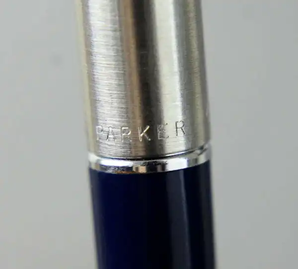 Fountain pen parker 45 vintage fountain pen M nib  - Blue barrel - Image 5