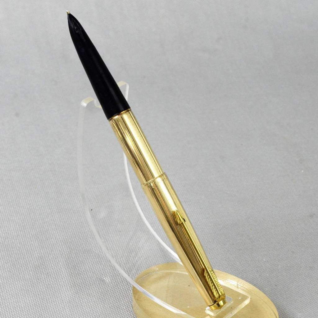 Buy parker 61 gold filled barrel fountain pen aero filler 14CT gold nib ...