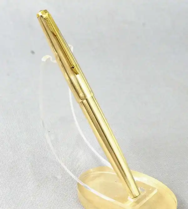 Vintage Parker 61  fountain pen 12K gold filled aero filler 14K Gold M nib - Image 2