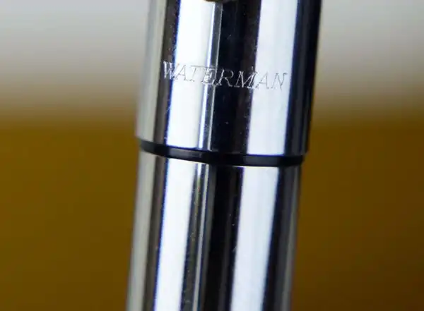 Waterman graduate chrome barrel fountain pen with Steel M nib  - Brand new unused - Image 8