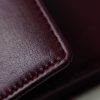genuine leather pen pouch  for 4 jumbo pens  - bordeaux colour - Image 5
