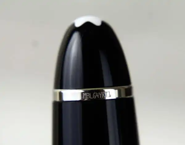 Montblanc Meisterstück LeGrand platinum Piston Filler fountain pen 14K Gold nib with MB ink bottle - Brand New - Image 6