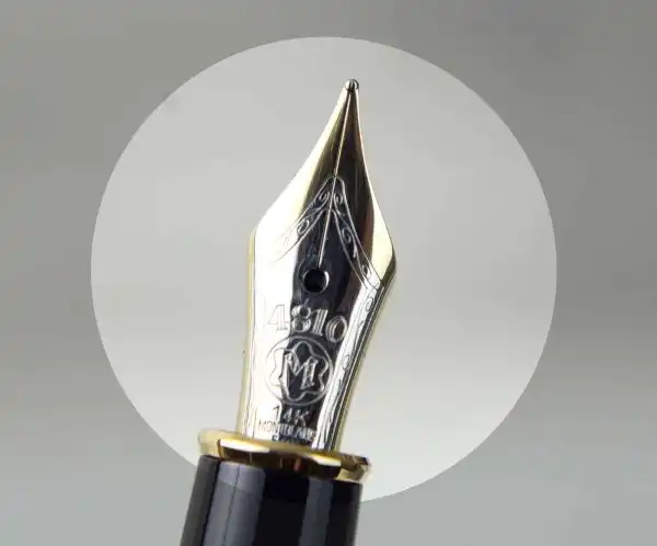 Montblanc Meisterstück 144 Piston converter fountain pen 14K gold dualtone M nib - Unused New - Image 14
