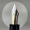 Montblanc Meisterstück gold coated 149 Piston Filler fountain pen 18K gold 750 nib - Image 8