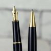 Montblanc Meisterstück classic  set 144 fountain pen and 164 ballpoint 14K B nib - Image 12