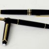 Montblanc Meisterstück classic  set 144 fountain pen and 164 ballpoint 14K B nib - Image 10
