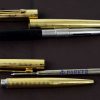 Vintage parker 75 Insignia 14K gold filled fountain pen and ballpoint set with 14K M nib - NOS unused - Image 3