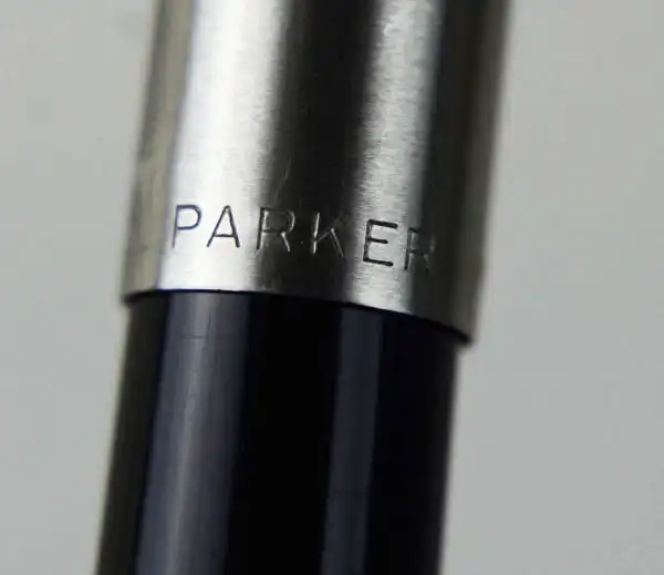 Vintage parker 21 fountain pen - black - Image 7