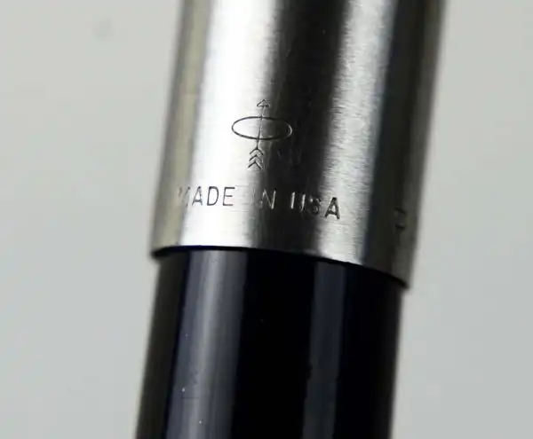 Vintage parker 21 fountain pen - black - Image 6
