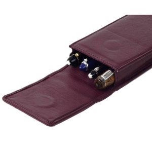 leather pen case