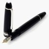 Montblanc Meisterstück LeGrand platinum Piston Filler fountain pen 14K Gold nib with MB ink bottle - Brand New - Image 4
