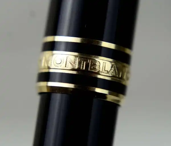 Montblanc Meisterstück 144 Piston converter fountain pen 14K gold dualtone M nib - Unused New - Image 8