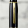 Montblanc Meisterstück gold coated 149 Piston Filler fountain pen 18K gold 750 nib - Image 6