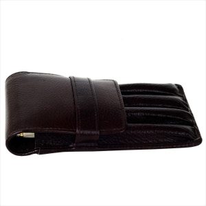 Pure leather pen pouch