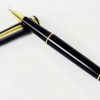 Montblanc Meisterstück Classique Gold trim rollerball pen - Image 4