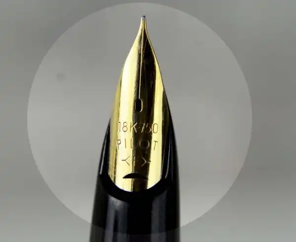 pilot Elite 18K  pocket fountain pen with 18K solid gold F nib  - NOS - Image 5