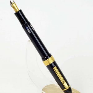 Senator-President-piston-filler-fountain-pen-dultone-23K-plated-M-nib-German-made