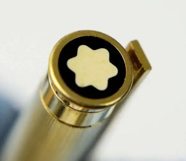 Montblanc Noblesse gold filled fountain pen 18K gold B nib - 1970 Vintage - Image 6