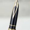Vintage sheaffer targa 1005 fountain pen ballpoint pen set 23K gold rolled body 14K gold B nib - Image 6