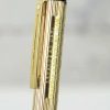 Vintage sheaffer targa 1005 fountain pen ballpoint pen set 23K gold rolled body 14K gold B nib - Image 7