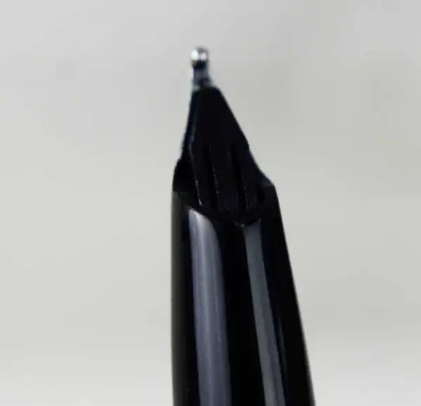 Vintage sheaffer targa fountain pen 1002 black lacquer barrel B Nib - Image 5