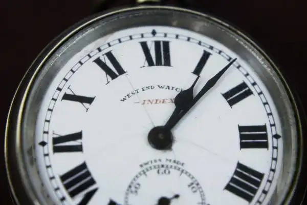 Vintage Westend Index Swiss Made Handwinding pocket watch - Rare Collectible - Image 5