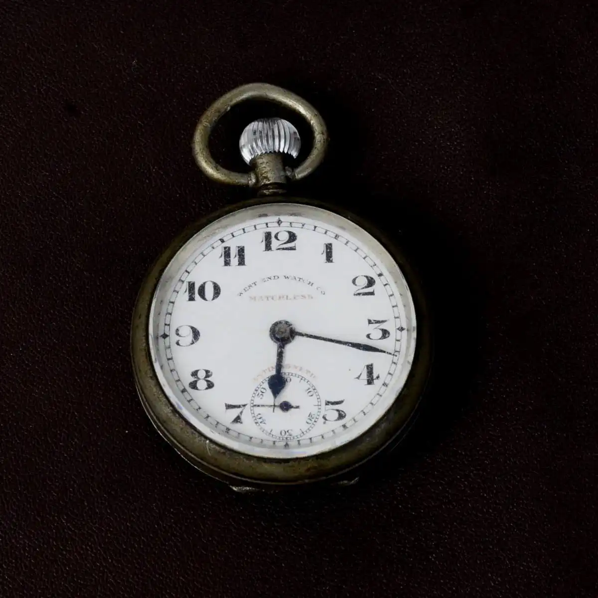 Vintage Westend Matchless Swiss Made mechanical pocket watch Rare  Collectible - Main Image