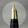 Vintage Lady sheaffer 925 Silver wave  fountain pen 14K solid gold M nib - Image 7