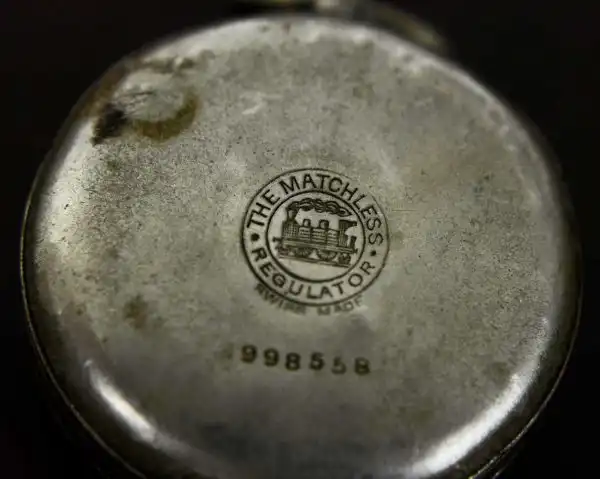 Vintage Westend Matchless Swiss Made mechanical pocket watch - Rare Collectible - Image 3