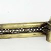 Antique brass inkwell  with dual pen storage slot - 1920 antique - Image 2
