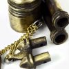 Antique brass inkwell  with dual pen storage slot - 1920 antique - Image 8