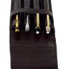 genuine leather pen pouch  for 4 jumbo pens  - With individual pockets - Image 10