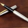 Vintage Lady sheaffer 925 Silver wave  fountain pen 14K solid gold M nib - Image 4