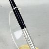 Vintage parker 21 fountain pen black barrel with steel medium nib - USA - Image 2