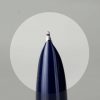 Vintage parker 21 fountain pen Blue barrel with steel Broad nib - Image 11
