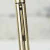Vintage sheaffer targa fountain pen 1007 23K gold plated  body and 14K gold M nib - Image 8