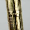 Vintage sheaffer targa fountain pen 1007 23K gold plated  body and 14K gold M nib - Image 10