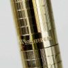 Vintage sheaffer targa fountain pen 1007 23K gold plated  body and 14K gold M nib - Image 7