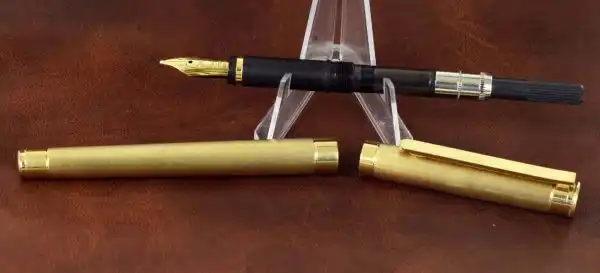 Montblanc Noblesse gold filled fountain pen 18K gold B nib - 1970 Vintage - Image 3