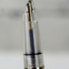 wing sung demonstrator piston filler  fountain pen with Golden F nib and Gold Trim - Image 8