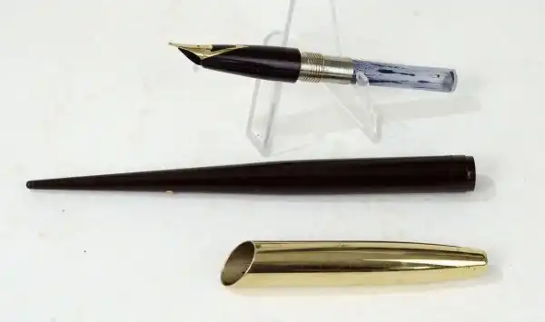 Vintage Sheaffer Desk fountain pen with 14K gold M nib - Image 3